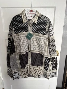 Souleiado "L'Italienne" Patchwork Estampado Provenzal - Beige/Gris Para Hombre Talla 5 (XL) - Imagen 1 de 17