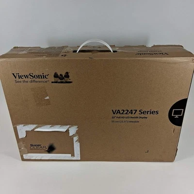 ViewSonic 22" VS18521 FHD LED 100Hz LED Monitor - Image 1 of 4