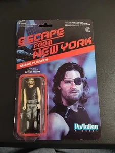 Figurina Snake Plissken Fuga da New York Reaction 3,75" - Nuova Sigillata - Foto 1 di 3