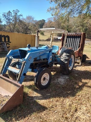 2002 New Holland TC29D Tractor with Loader and Belly Mower - Image 1 of 3