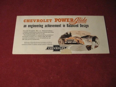 Folleto de ventas Chevy 1951 folleto catálogo original antiguo Foto 1 de 4