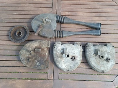 Konvolut Kettenkasten Kettenrad Bremstrommel MZ RT 0 1 2  - Bild 1 von 2