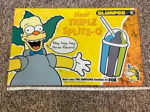Vintage Simpsons 7-11 Advertising Lightbox Sign Krusty Known Slurpee - Bild 1 von 12