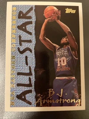 1994-95 Topps - #9 B.J. Armstrong - Image 1 of 2