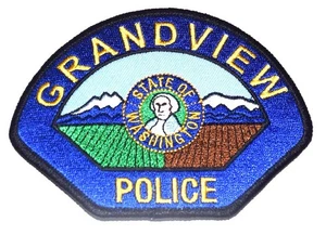 Parche de policía Grandview Washington WA SELLO DE ESTADO GRANJA MONTAÑAS - Imagen 1 de 1