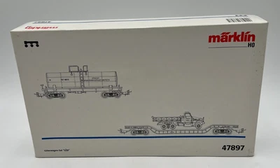 Märklin H0 Gauge “Güterwagen-Set ‘SÄD’” Freight Car Set SZD #47897 New in Box - Image 1 of 4