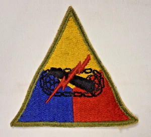 Vintage WWII US Army Armored Forces Unit Patch - Picture 1 of 2