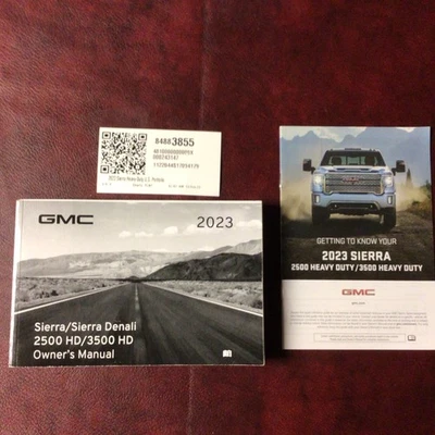 GMC SIERRA 2500 3500 HD 2023 + LIBRO MANUAL DEL PROPIETARIO DENALI + GUÍA REF TODOS LOS MODELOS Foto 1 de 4