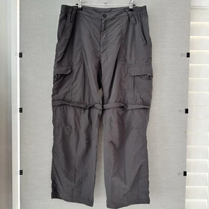 Kathmandu Pants Mens Size L Grey Cargo Nylon Zip Off Universal Hiking Outdoor - Bild 1 von 10