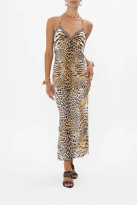CAMILLA Jaguar Chain Detail Slip Dress Size M RRP $899 - Picture 1 of 6