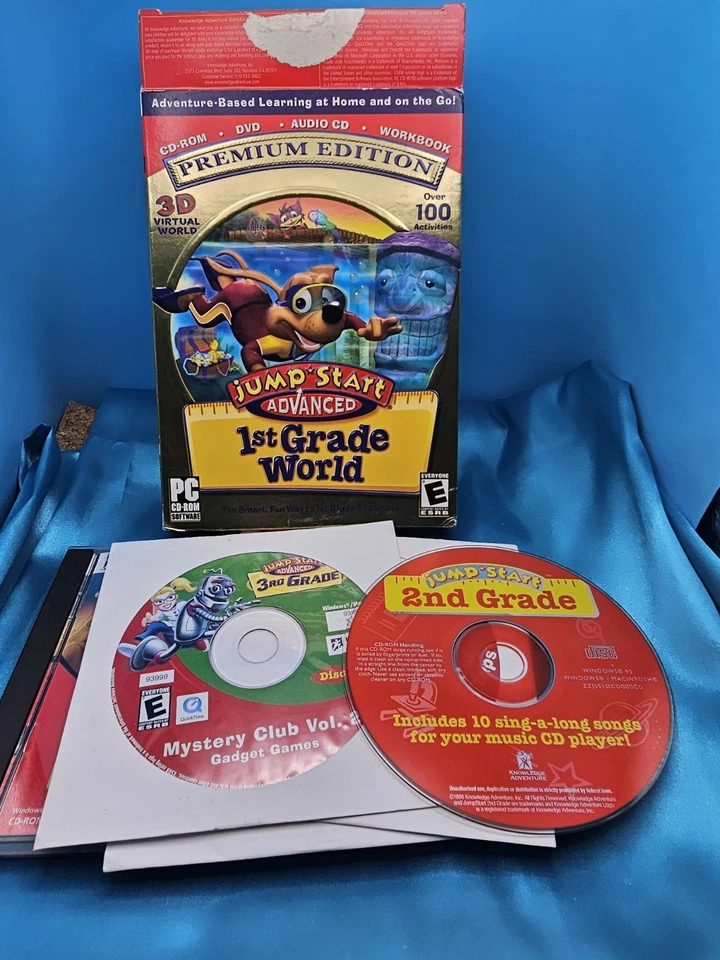 Jumpstart Grades 1 2 3 Pc Learning Games - Image 1 of 4