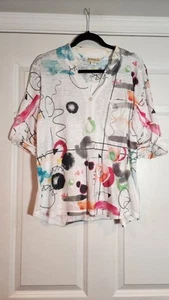 Top donna Impulse California colorato astratto M - Foto 1 di 5