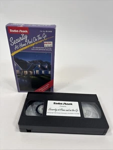 Radio Shack Security At Home And On The Go VHS #62-2432, 1994 - Picture 1 of 14