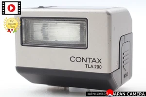 Tested! [Near MINT] Contax TLA200 Silver Shoe Mount Flash for G1 G2 From JAPAN - Picture 1 of 14