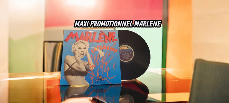 Disque Maxi 45 Tours Vinyle 12'' Promotionnel Marlène Explosion 1993 techno danc - Photo 1/4