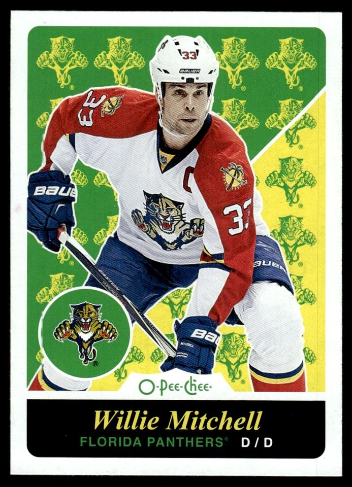 2015-16 O-Pee-Chee Retro Willie Mitchell Florida Panthers #349 - Image 1 of 2