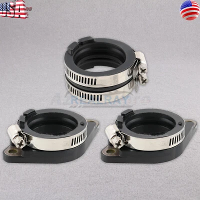 Bota colector de admisión de carburador para Honda VTX1300R VTX1300S VTX1300C VTX1300T 2003-09 Foto 1 de 4