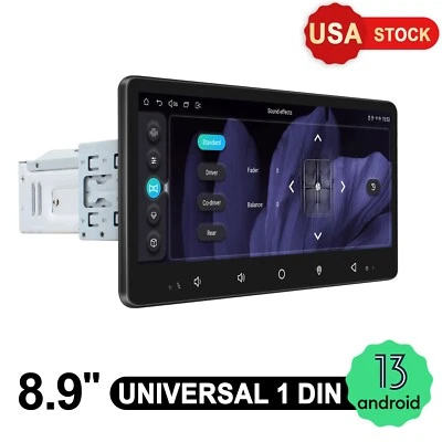 JOYING 8.9 inch Screen Head Unit Universal 1 Din Android 13 Car Radio Octa Core  Foto 1 de 4