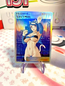Lana's Mom Poke Arte Completo Waifu Holo Lámina Personalizada Juegos con disfraces Alta Calidad Casi Nuevo - Imagen 1 de 2