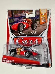 Disney Pixar Cars Mama Bernoulli Race Fans Mattel juguetes - Imagen 1 de 3