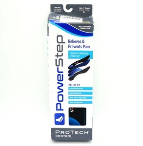 Solette Powerstep ProTech Control taglia D uomo 7-7,5 donna 9-9,5 - scatola aperta perfetta - Foto 1 di 4