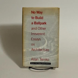 Vintage Architecture - Allan Temko-No Way to Build a Ballpark - Inscribed - Picture 1 of 6