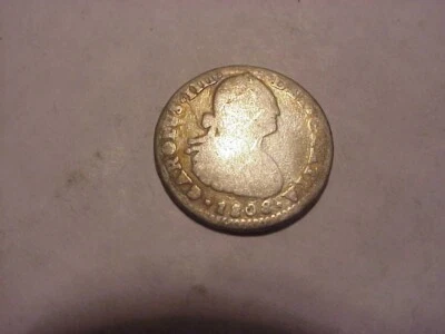 Mexico 1 Real  1808  MoM FM  VG - Image 1 of 2