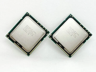 2PCS Intel Xeon X5690 6 core/3.46GHz/12MB/130W/ 6.4GT/s LGA1366 Server processor - Image 1 of 4