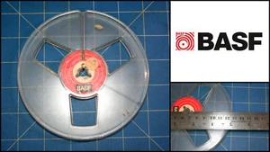 Vintage BASF 5 inch 125mm Blank Empty Recording Take Up Reel to Reel Tape Spool - Picture 1 of 1