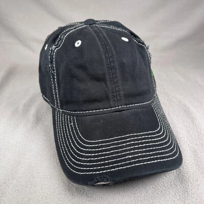 Chapéu Keurig Green Mountain masculino OS preto boné Strapback uniforme de trabalho café - Imagem 1 de 4