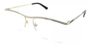 Occhiali Montatura Gucci GG0823OA 001 57-17-145 Oro Made in Italy - Foto 1 di 3