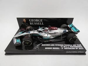 Mercedes Petronas W13 E George Russell #63 Australian GP 2022 Minichamps 1/43 F1 - Picture 1 of 3