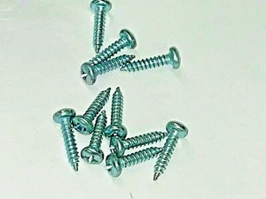 1000 Stück - #6 x 5/8" Zink Kreuzschlitz Rundkopf Holzschrauben (222-730) - Bild 1 von 2