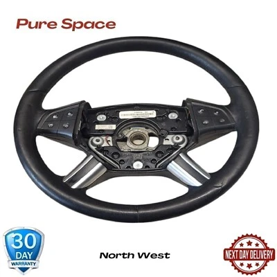 Mercedes ML W164 Leather Steering Wheel - Image 1 of 4