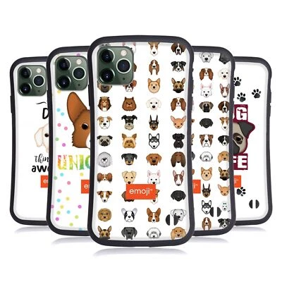 FUNDA HÍBRIDA OFICIAL EMOJI® PERROS PARA TELÉFONOS APPLE iPHONES Foto 1 de 4