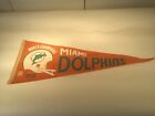 1972 Miami Dolphins World Championship Pennant Dated/Offical NFL 30"