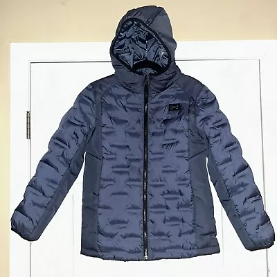 Youth Boys Under Armour UA Pronto Downpour Grey Puffer Coat Size M 2024 Nice! - Image 1 of 4