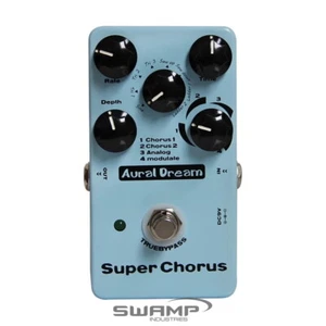 Aural Dream Super Chorus Guitar Effect Pedal True Bypass Analog Modulate Mode - Picture 1 of 5