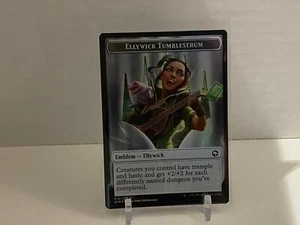 MTG - Forgotten Realms - AFR - Ellywick Tumblestrum/Treasure Token 15/16 Foil  - Bild 1 von 2