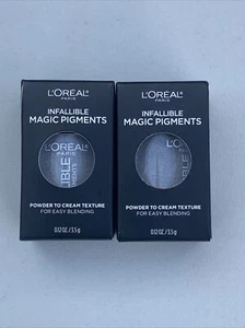 2X - L’Oreal Infallible Magic Pigments “ 454 ATTITUDE " Powder to Cream Texture - Picture 1 of 5