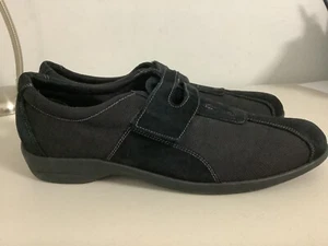 Womens Munro American comfort shoes,loafers,size 9.5 N, narrow,black,adjustable - Picture 1 of 14