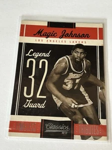 2010-11 Panini Classics Legends Timeless Tributes Silver Magic Johnson /250 (X7) - Picture 1 of 3
