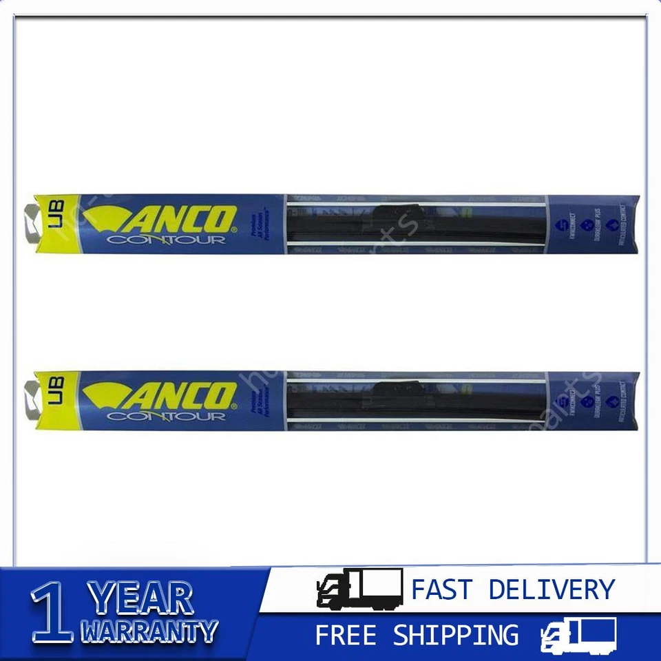 2x Limpiaparabrisas delantero ANCO para Jeep Comanche 1986~1992 Foto 1 de 4