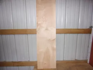 HARD MAPLE LUMBER WOOD KILN DRIED BOARD 43 1/4"X 12"X 1" LOT 2573V WIDE - Picture 1 of 8