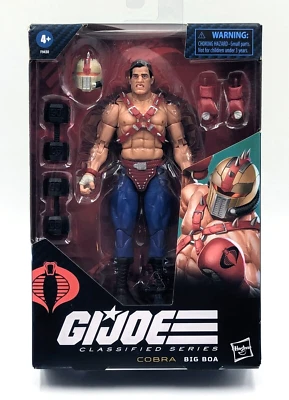 Hasbro G.I. Boneco de ação Joe Classified Series #114 COBRA'S BIG BOA 6"! NOVO!! - Imagem 1 de 4