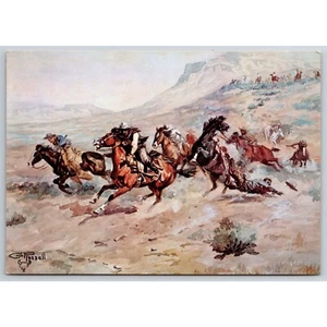 Postkarte Überraschungsangriff signiert C Marion Russell Helena Montana - Bild 1 von 2