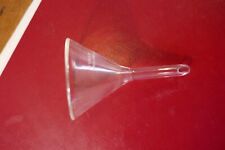 A small Glass Funnel made by Pyrex - 3.5 inches long - Science Lab Equipment
