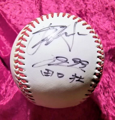 So Taguchi Signed 2006 Cardinals Spring Training Baseball with 2nd signature - Image 1 of 4