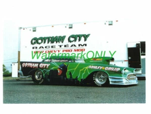 Mike Ashley "Gotham City" 1957 Chevy Pro Mod 2000 HANDOUT! #(1) - Picture 1 of 3