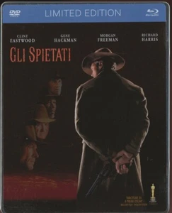 Gli spietati STEELBOOK LIMITED EDITION DVD + BLU-RAY - Foto 1 di 2